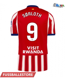 Günstige Atletico Madrid Alexander Sorloth #9 Heimtrikot 2026-27 Kurzarm